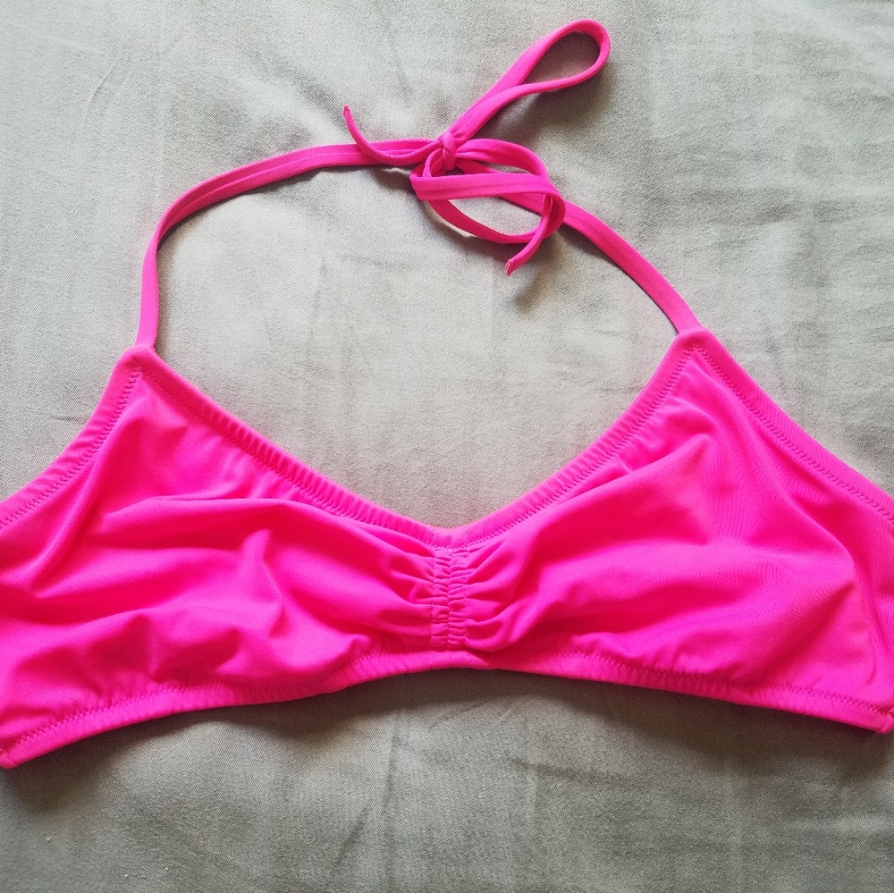 Victoria's Secret Halter Bikini Top Size Large